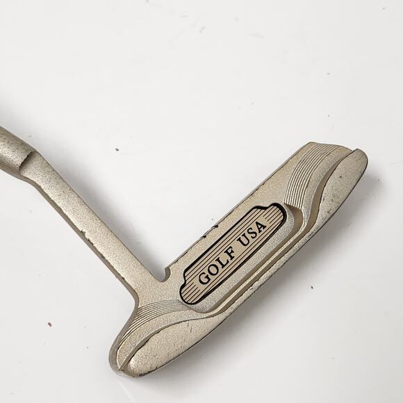 GOLF USA Milled Precision Custom 202 Blade Putter 35.5" RH Steel Shaft Good Grip - Picture 3 of 16